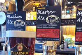 At 6.5% ABV, Masham Ale is the strongest cask ale that the family-run Theakston brewery produces, and boasts a full-bodied mouthfeel, a balanced malt character and a subtly fruity aftertaste.