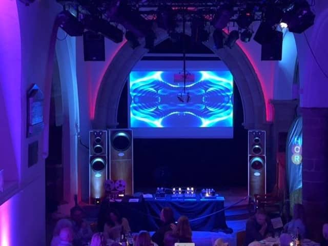 An amazing giant ‘wall of sound’ is to bring albums by Genesis and Pink Floyd to life in a towering historic building in a Harrogate village. (Picture contributed)