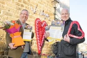 Organisers of the Harrogate Hospitality and Tourism Awards, David Ritson and Simon Cotton, are encouraging people across the town to share the love and vote in this years awards