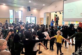 Zack brings his Zactiv workshop to Holy Trinity Primary