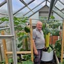 Retired miner and veg grower Joe Atherton has become a bit of a legend at Harrogate Autumn Flower Show which this year will run at Newby Hall and Gardens from September 13-15. (Picture contributed)