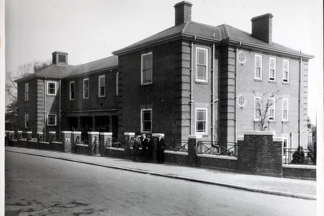 The Miners Welfare Institute at Ilkeston, circa 1940.