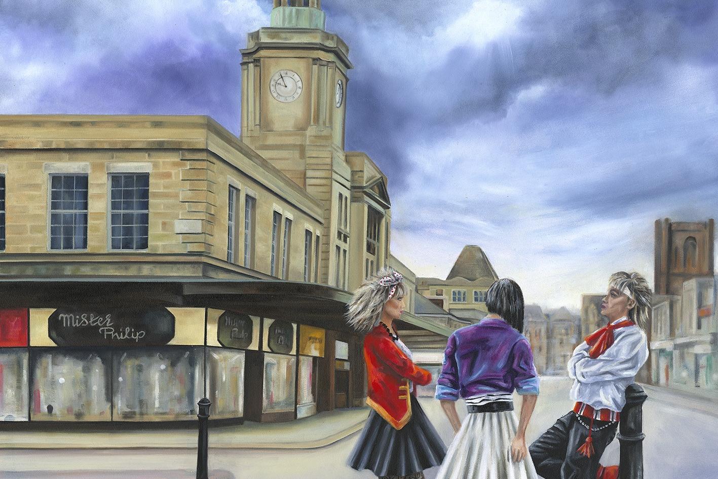 Six decades of music, fashion and youth culture in Yorkshire inspire Harrogate artist's latest collection