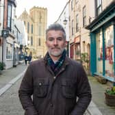 Harrogate man David Skaith, who is York and North Yorkshire Mayor, is pictured in Ripon city centre as part of his mission to revitalise the county’s high streets. (Picture contributed)