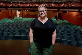Head of Operations Caroline Lowe, who keeps the whole place ticking over, performing an amazing job of looking after the building on behalf of the theatre trust for the council.