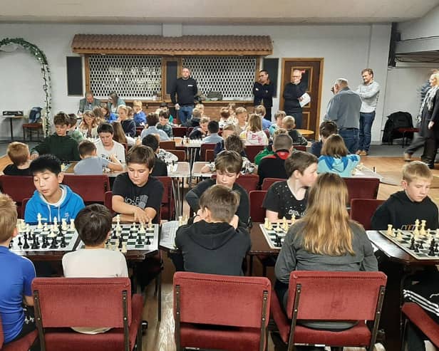 Harrogate & District Primary Schools Chess Association's team chess tournament at The Manhattan Club
