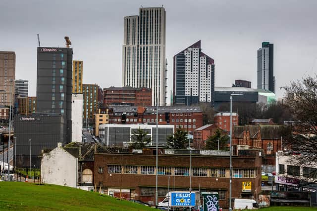 The changing Leeds skyline - Leeds City Council secured outline planning permission for a new Leeds Convention Centre on the site of the old Yorkshire Bank building close to the First Direct Arena in November 2022. (Picture James Hardisty)
