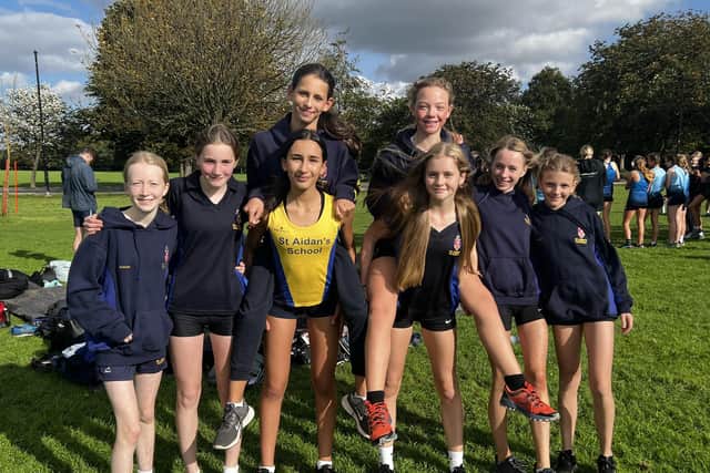 Leading the way on sport - One of the successful girls' teams at St Aidan's Church of England High School in Harrogate. (Picture contributed)