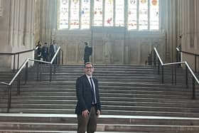 Sworn in at Parliament - Harrogate and Knaresborough’s newly-elected MP Tom Gordon is intent on hitting the ground running for his constituents. (Picture contributed)