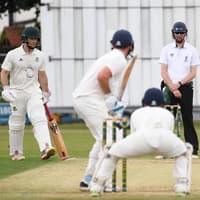 Harrogate CC 1st XI come up just short against Woodhouse Grange CC in Yorkshire Premier League North