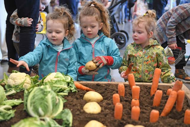 The future of farming - Thousands of children attended this year’s Springtime Live event organised by Yorkshire Agricultural Festival in Harrogate. (Picture contributed)