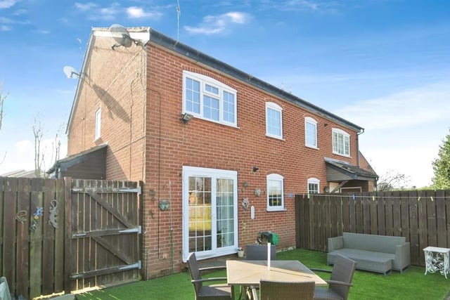 This one bedroom and one bathroom terraced house is for sale with William H Brown for £175,000