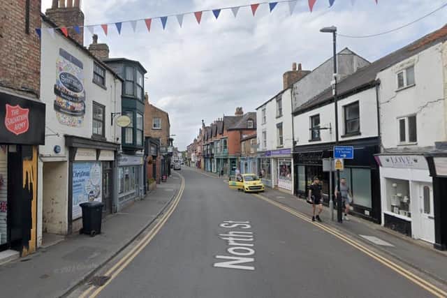 A man has suffered facial injuries following an assault outside a Ripon city centre bar as police appeal for witnesses