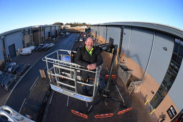 Rob Whellans, Managing Director of Harrogate Access Platforms Ltd