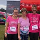 Charlotte and some of her members at Race For Life