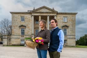 Imogen and D'Arcy Wyvill, owners of Constable Burton Hall