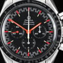 Omega First Generation/Second Execution Exotic Red Racing Speedmaster Professional Wristwatch, 1968 – estimate: £20,000-30,000