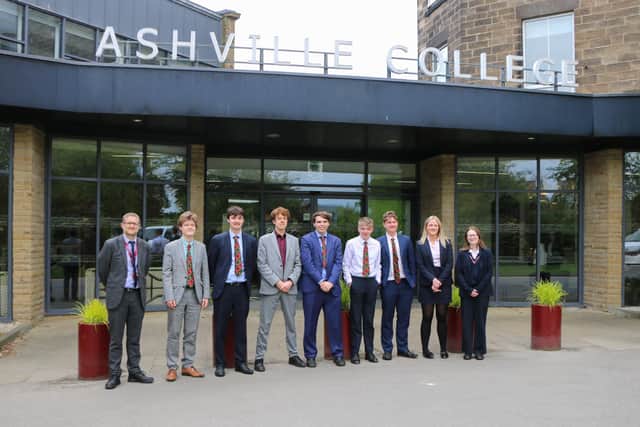 The editorial team - Ashville College in Harrogate has resurrected and modernised the former Sixth Form magazine, Sixth Sense, to help pupils develop their writing skills. (Picture Ashville College)