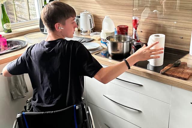 Ripon mum Ms Nowicka set up a Just Giving fundraiser in January to raise money for Alan, pictured, after his devastating accident. (Picture contributed)