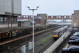 Harrogate rail commuters are reporting problems with delays and cancellations on the York-Harrogate-Leeds rail line. (Picture Gerard Binks)