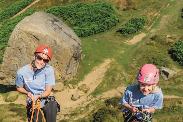 Martin House Children’s Hospice - “The abseil at Ilkley Moor is something you can do as a family, a group of friends or a work team."