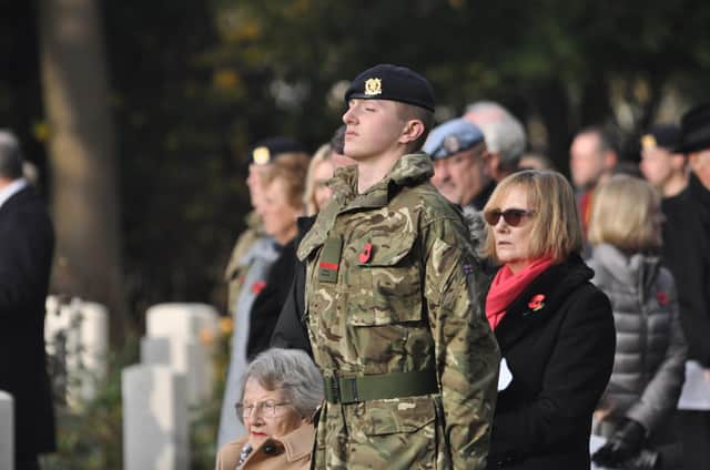A short service of remembrance will take place at Stonefall Cemetery at 1pm on Sunday, November 13 organised by the Harrogate Brigantes Rotary.