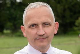 Harrogate Coun Michael Harrison admitted costs had risen dramatically in recent years with nearly half of all North Yorkshire Council’s revenue budget is spent on adult social care – more than £340 million this year. (Picture contributed)