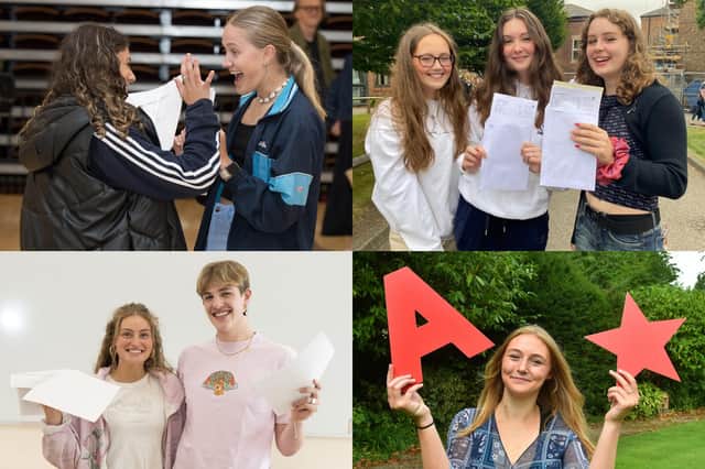 Pupils from across the Harrogate district have been celebrating some outstanding A-level results