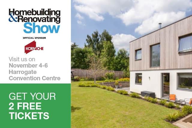 Get two free tickets to The Northern Homebuilding & Renovating Show