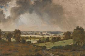 Executed circa 1809-10, Dedham Vale looking towards Langham by John Constable is to be sold at an auction in North Yorkshire. (Picture contributed)