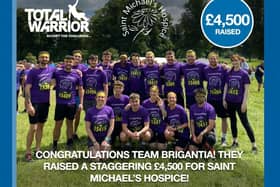 Team Brigantia take on Total Warrior Leeds