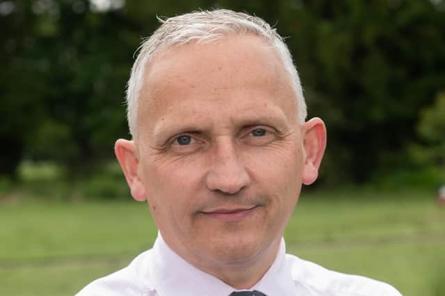 Tory Councillor Michael Harrison, Executive Member for Health and Adult Services on North Yorkshire Council, is standing for the Saltergate ward at the Harrogate Town Council elections. (Picture contributed)