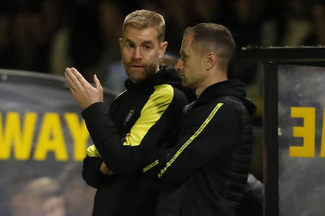 Harrogate Town manager Simon Weaver.