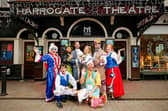 Beauty and the Beast - The spectacular cast of this year's Harrogate Theatre panto is ready to light up the stage with the legendary Tim Stedman returning for the 24th year. (Picture contributed)
