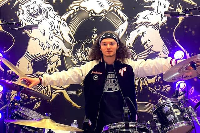 Harrogate's George Farrar, drummer in the official Queen tribute act, is organising The Stronger Together Concert at the Blues Bar with a host of musicians from Harrogate and beyond.  (Picture contributed)