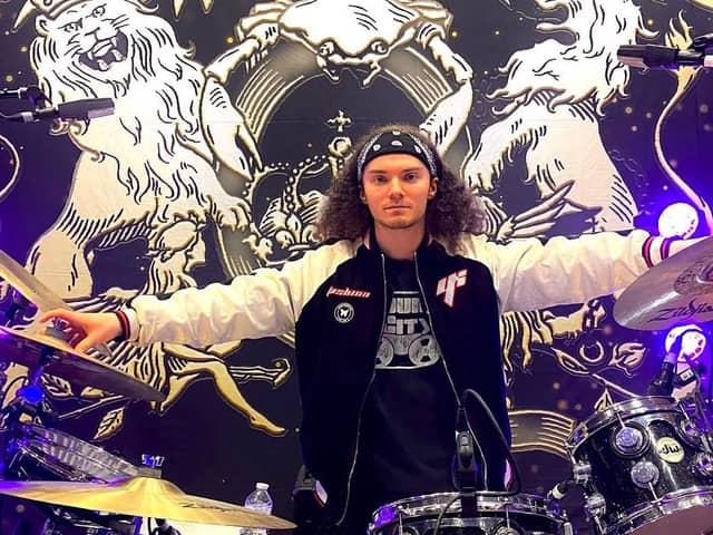 Harrogate's George Farrar, drummer in the official Queen tribute act, is organising The Stronger Together Concert at the Blues Bar with a host of musicians from Harrogate and beyond.  (Picture contributed)