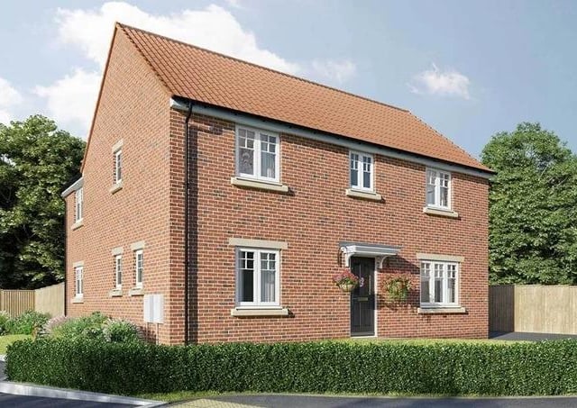 This four bedroom and two bathroom detached house is for sale with Linden Homes for £499,950