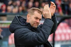 Harrogate Town manager Simon Weaver. Pictures: Matt Kirkham