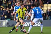 Harrogate Town were held to a 1-1 draw by fellow League Two strugglers Gillingham. Pictures: Matt Kirkham