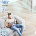 Featuring a powerful motor with 4 modes, 5 fan speeds and wide coverage, the Levoit tower fan is perfect for keeping cool in summer without any noise impact at only 28 dB.