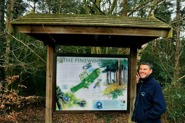 Neil Hind, chair of the highly-respected charity Pinewoods Conservation Group which launched a fundraising project for conservation work in the much-loved Harrogate woodland. (National World/130219)