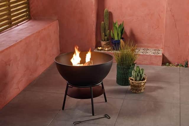 Fire globe.