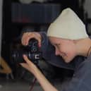 A true inspiration - Harrogate teenager Liz Hatton, who has died from an ultra-rare form of cancer, took Prince William's photograph at Windsor Castle in October. (Picture contributed)
