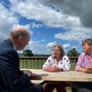 Sir Chris Whitty meets with the Nidderdale communities working to tackle isolation and loneliness.