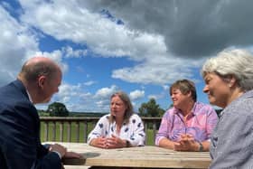 Sir Chris Whitty meets with the Nidderdale communities working to tackle isolation and loneliness.