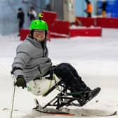 Harrogate's Will Macpherson, 34, says he hopes setting a new world record in skiing will help inspire other people living with disabilities. (Picture contributed/Cameron Hall)