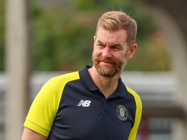 Harrogate Town manager Simon Weaver. Picture: Matt Kirkham