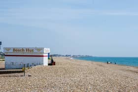 A sunny Hayling beach