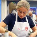 Abi impressed the judges again with her invention test and her performance in the professional kitchen challenge. Photo: BBC/Shine TV