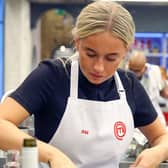 Abi impressed the judges again with her invention test and her performance in the professional kitchen challenge. Photo: BBC/Shine TV